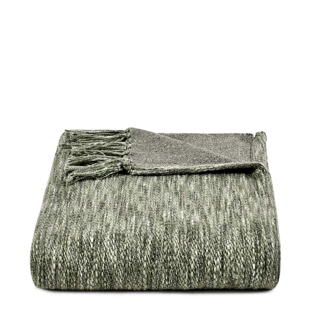 Bedding - TC Sharma Throw - Cedar Green