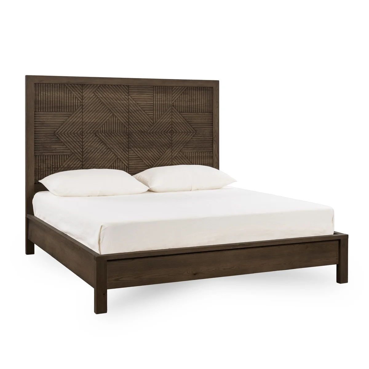 Santa Clara - Eastern King Bed - Toasted Brown