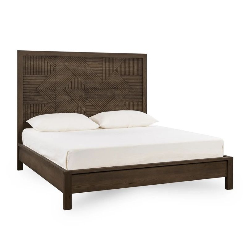 Santa Clara - Eastern King Bed - Toasted Brown