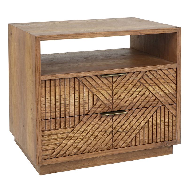 Santa Clara - Nightstand - Caramel Brown