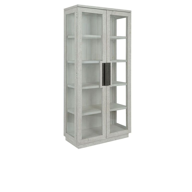 Larson - Tall Cabinet - White Wash