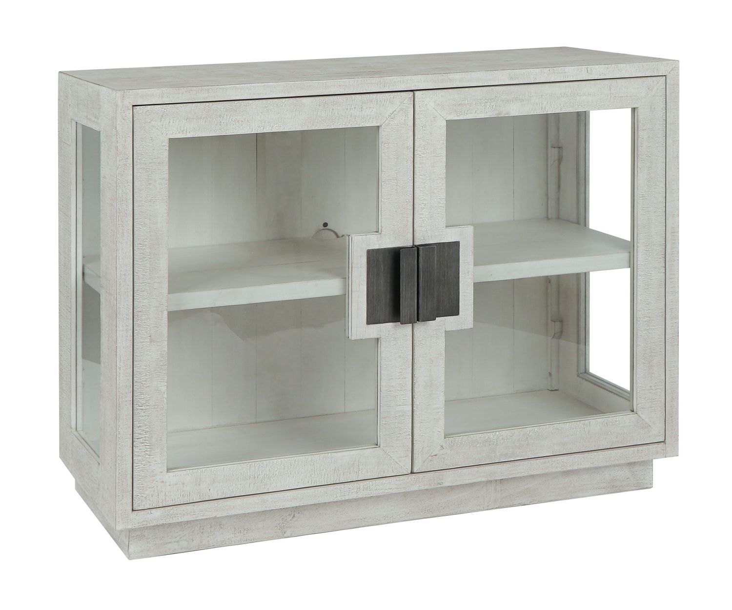 Larson - Reclaimed Pine 2 Door Cabinet - Gray Wash