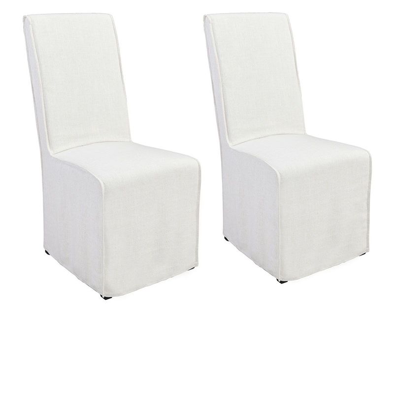 Jordan - Upholstered Dining Chair (Set of 2) - White
