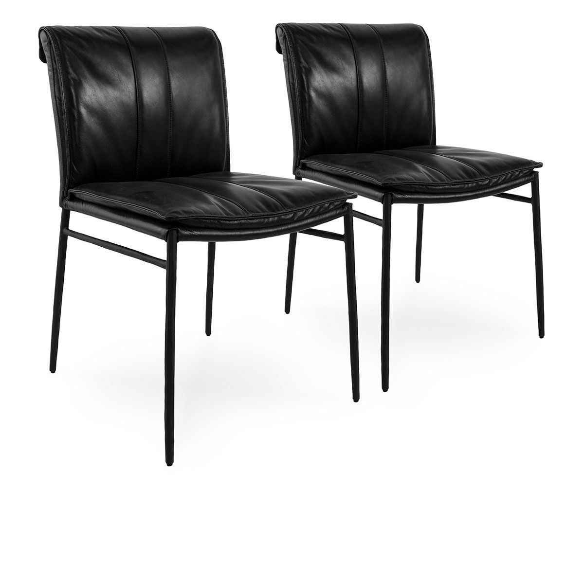 Mayer - Dining Chair (Set of 2) - Jet Black