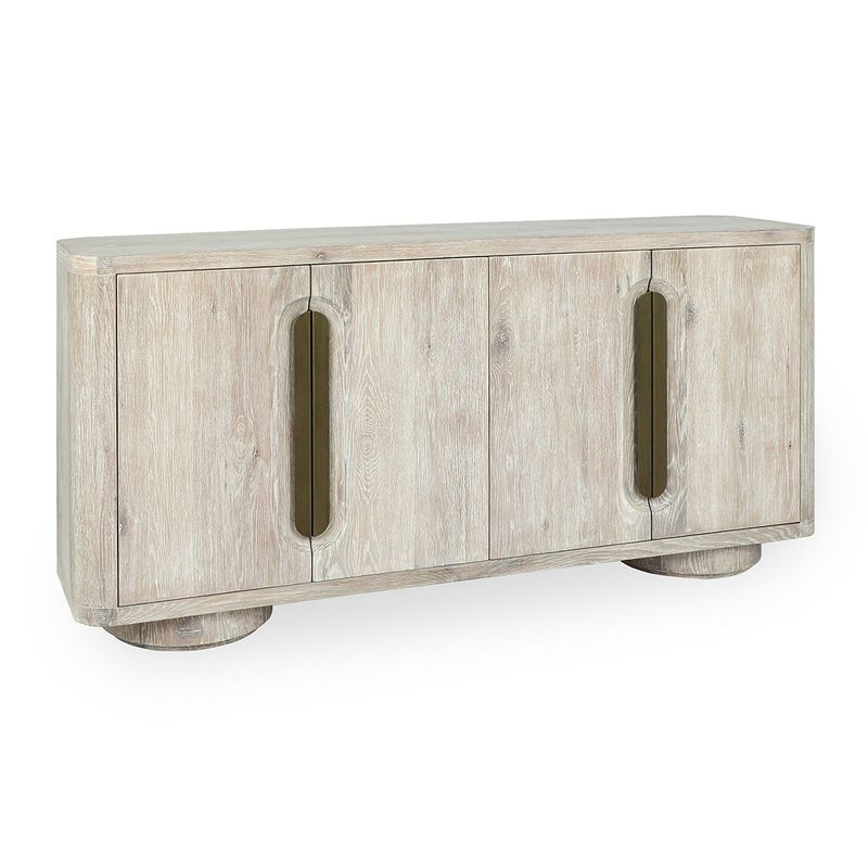 Tiber - 4 Door Buffet - Cream Washed