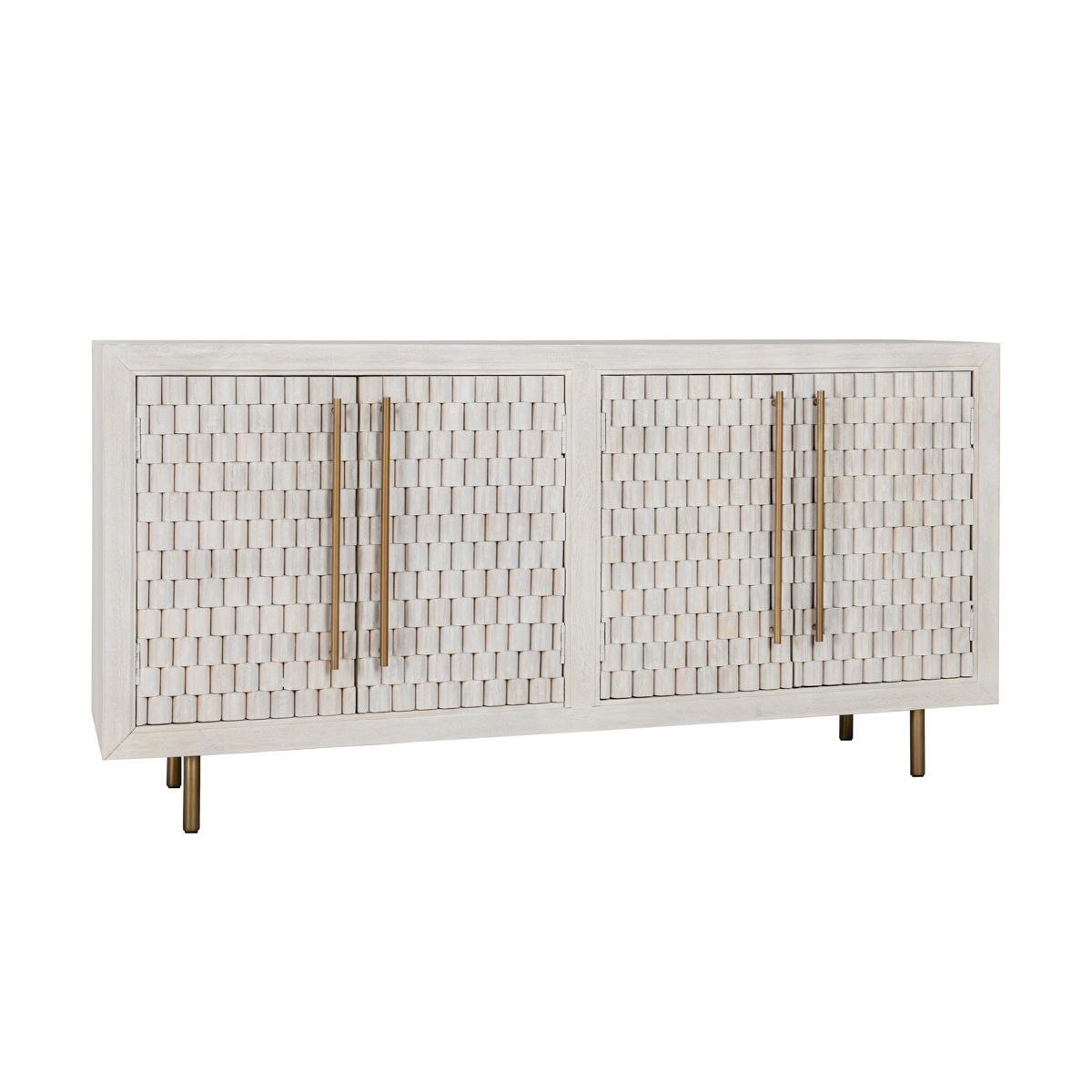 Norwood - 4 Door Buffet - White Wash