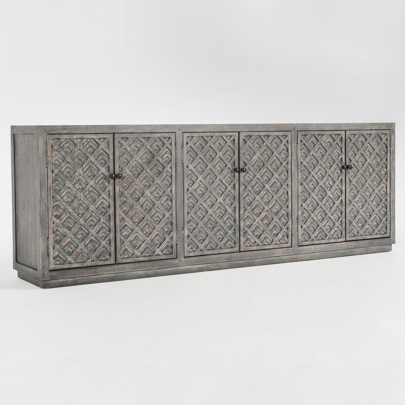 Jonas - 6 Door Sideboard - Antique Blue