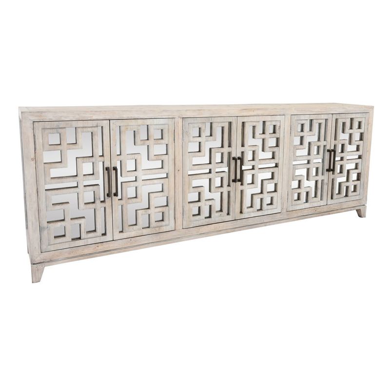 Arley - 6 Door Sideboard - Vintage Cream
