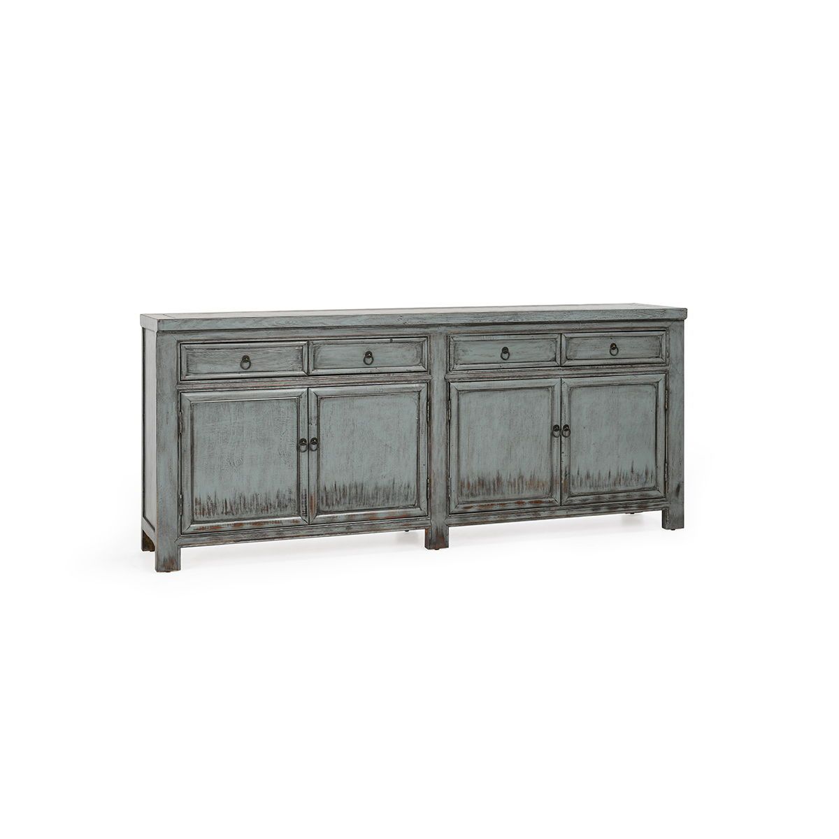 Libbit - 4 Drawer 4 Door Sideboard - Vintage Sage