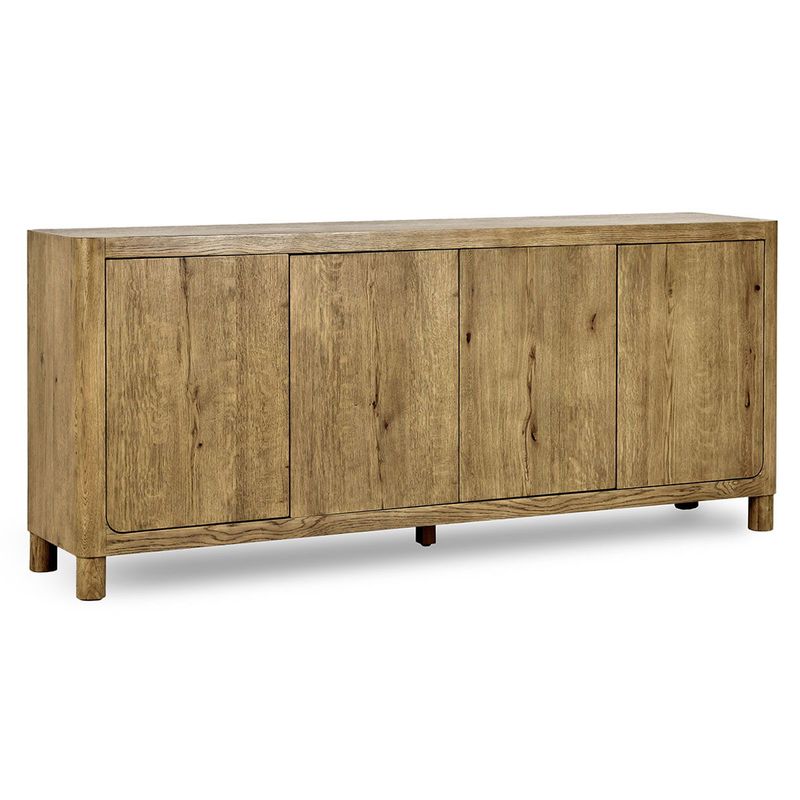 Orlando - 4 Door Sideboard - Light Brown