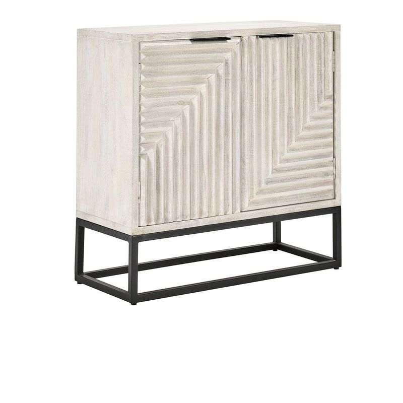 Flint - 2 Door Sideboard - White Wash