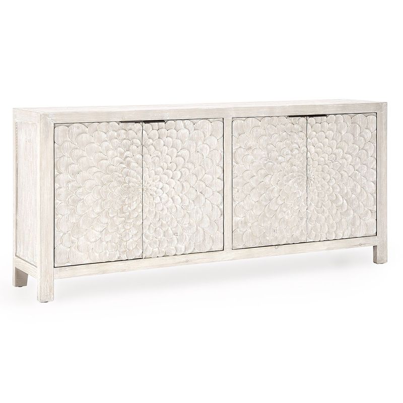 Astrid - 4 Door Sideboard - Vintage Cream