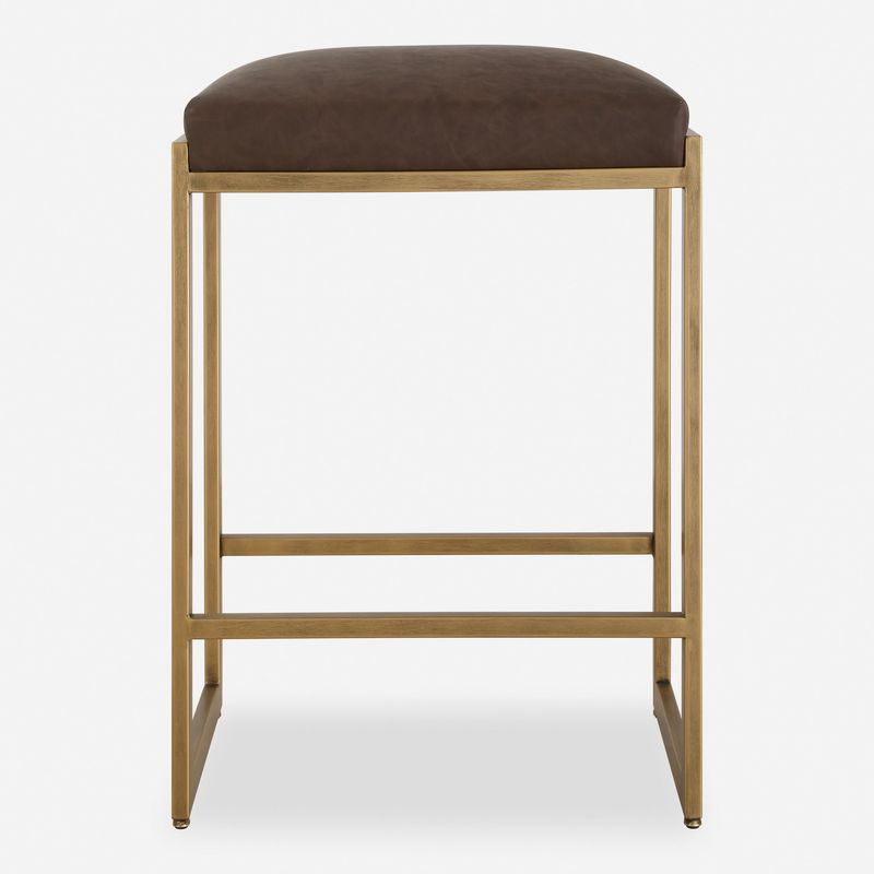 Atticus - Gold Counter Stool