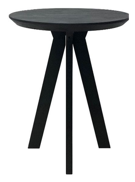 Rodrigo - Wood 32" Round Counter Table - Black