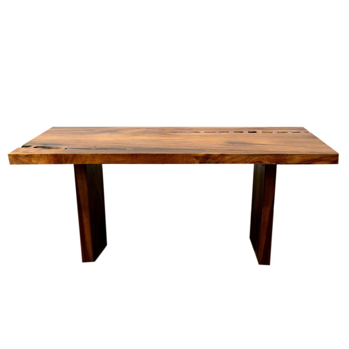 Straight Edge - 120" Dining Table - Natural