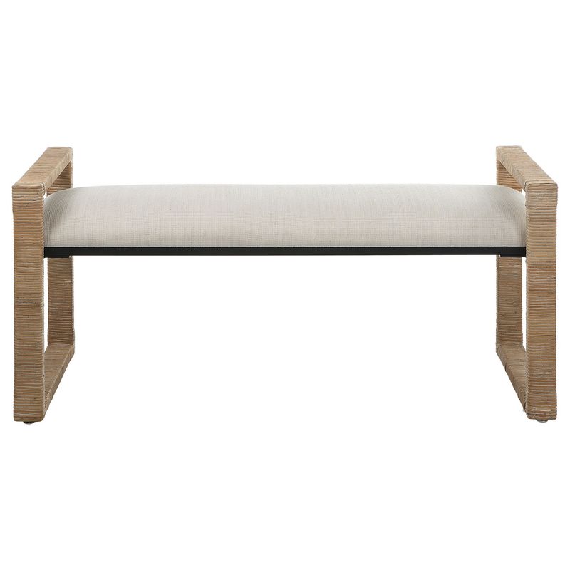 Areca - Coastal Rattan Bench