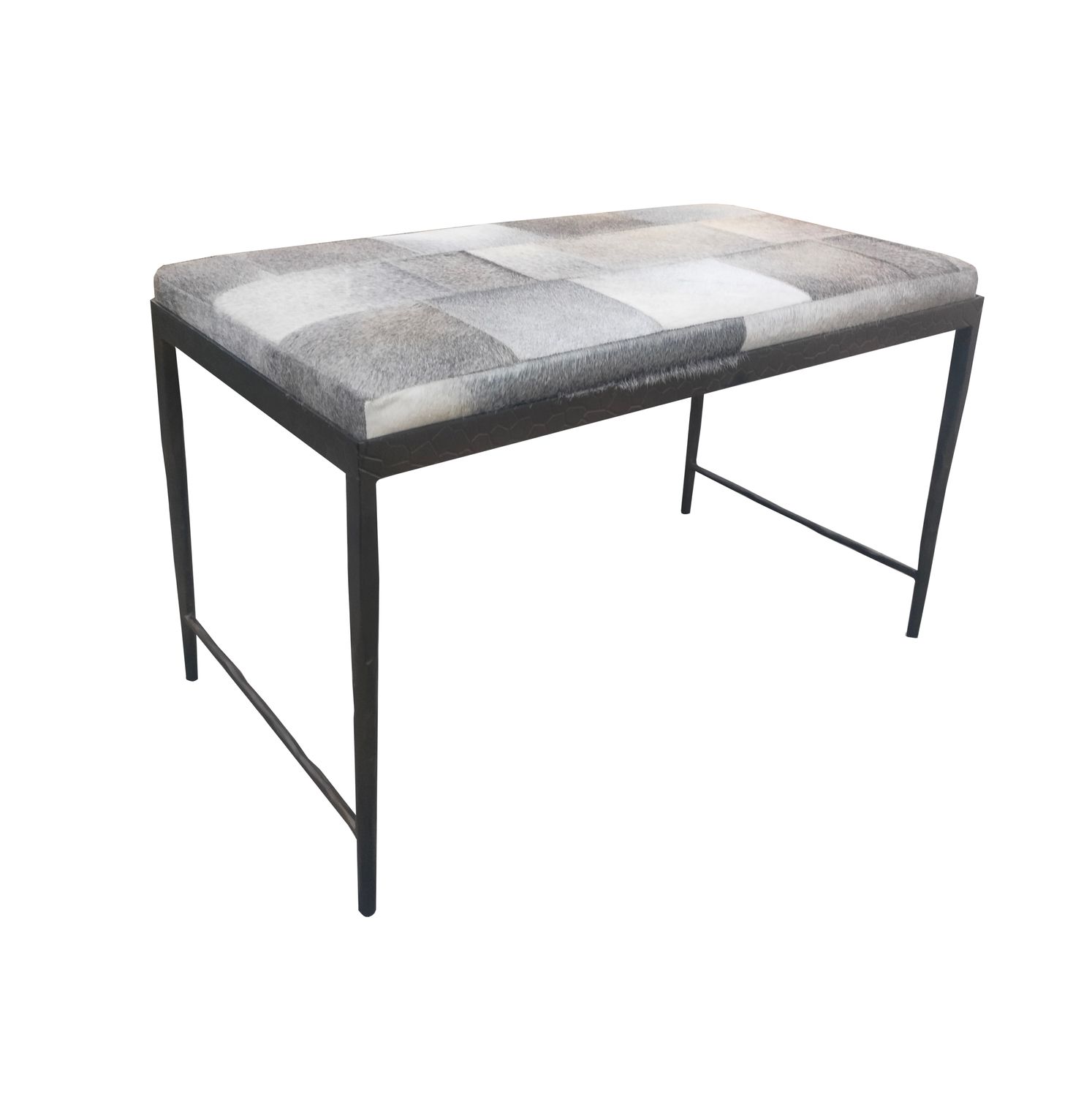 Achen - Hide Bench - Sparrow Gray