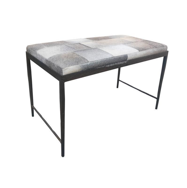 Achen - Hide Bench - Sparrow Gray