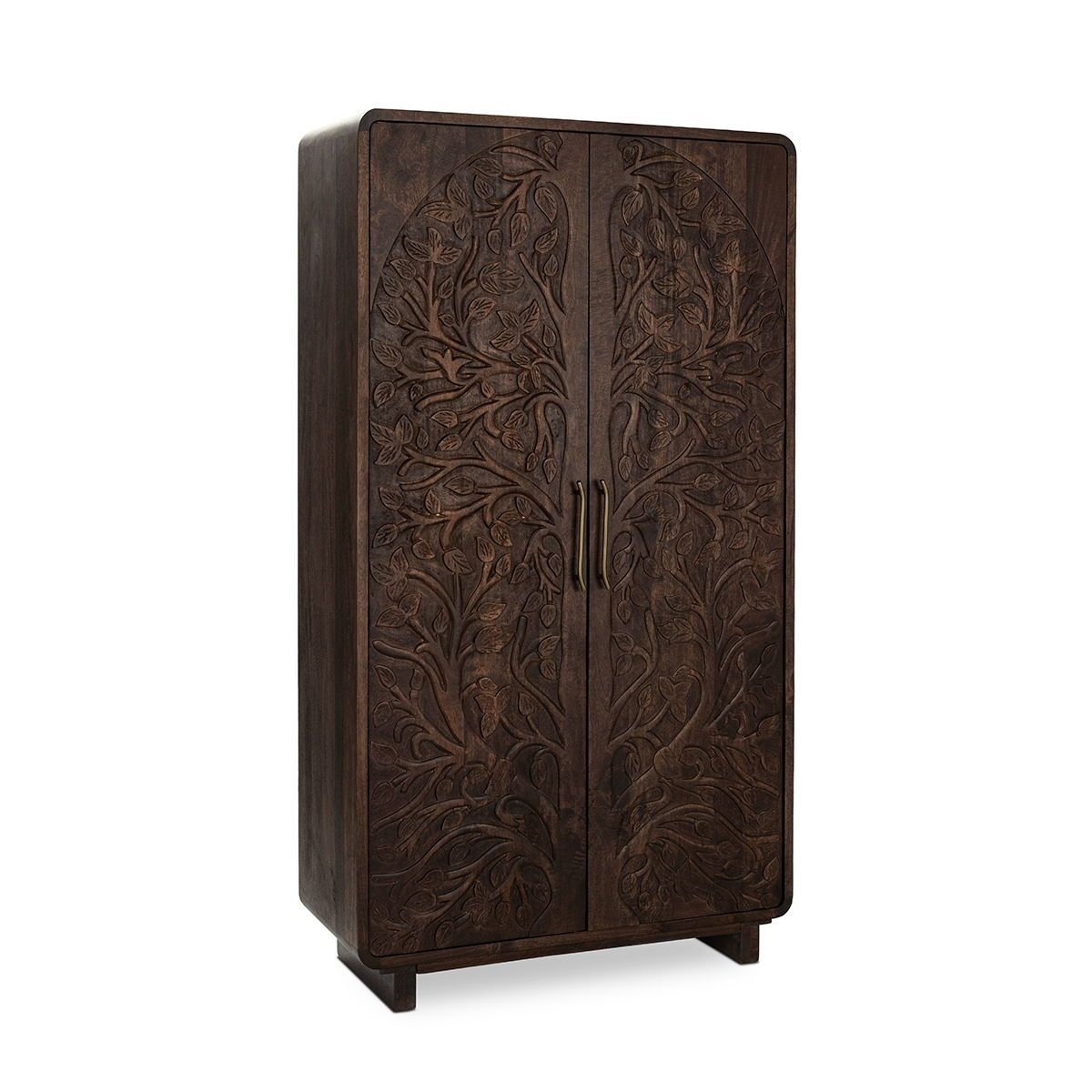 Albero - Tall Cabinet - Kona Brown