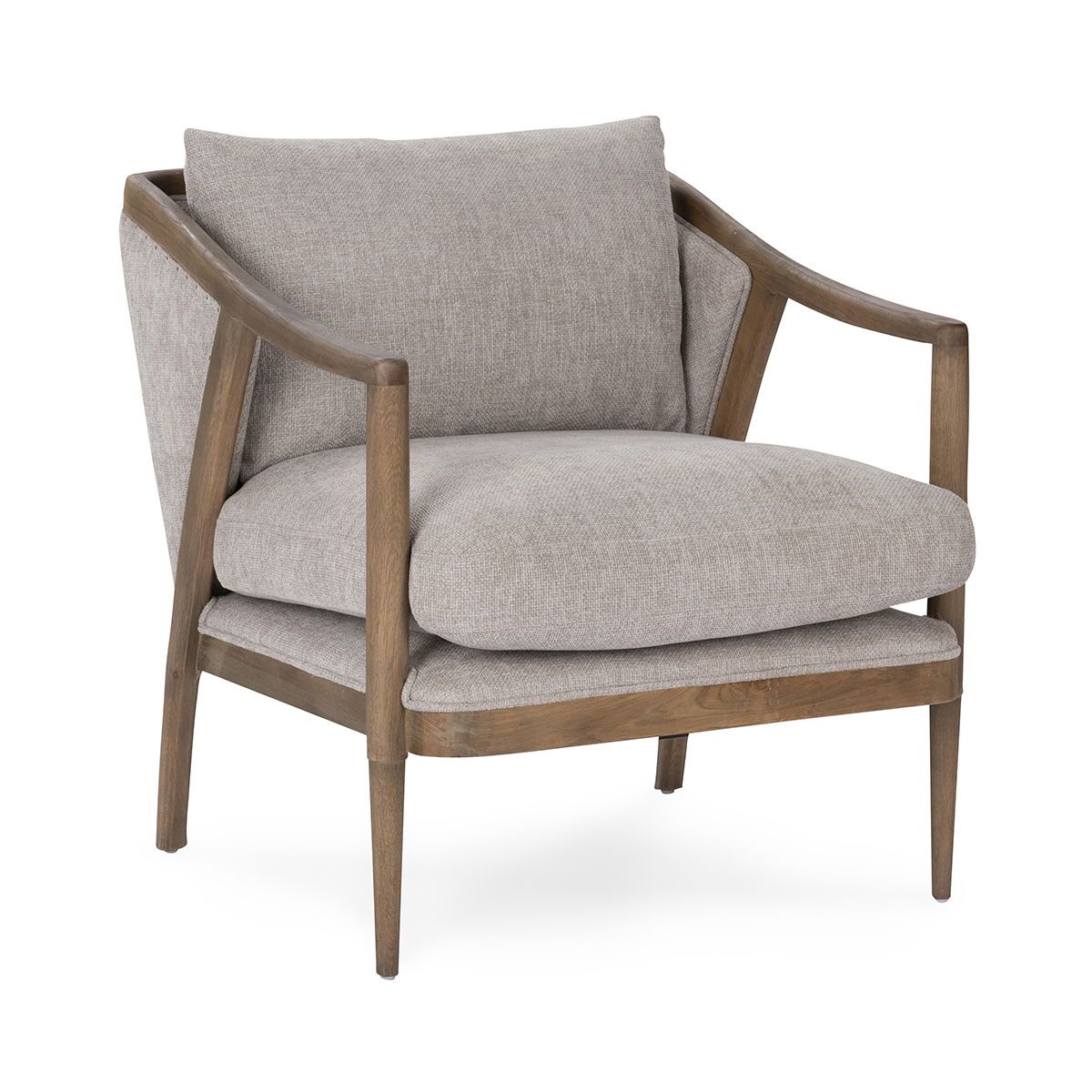 Scarlett - Accent Chair - Heather Gray