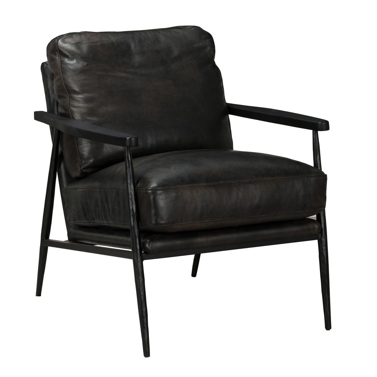 Christopher - Club Chair - Black