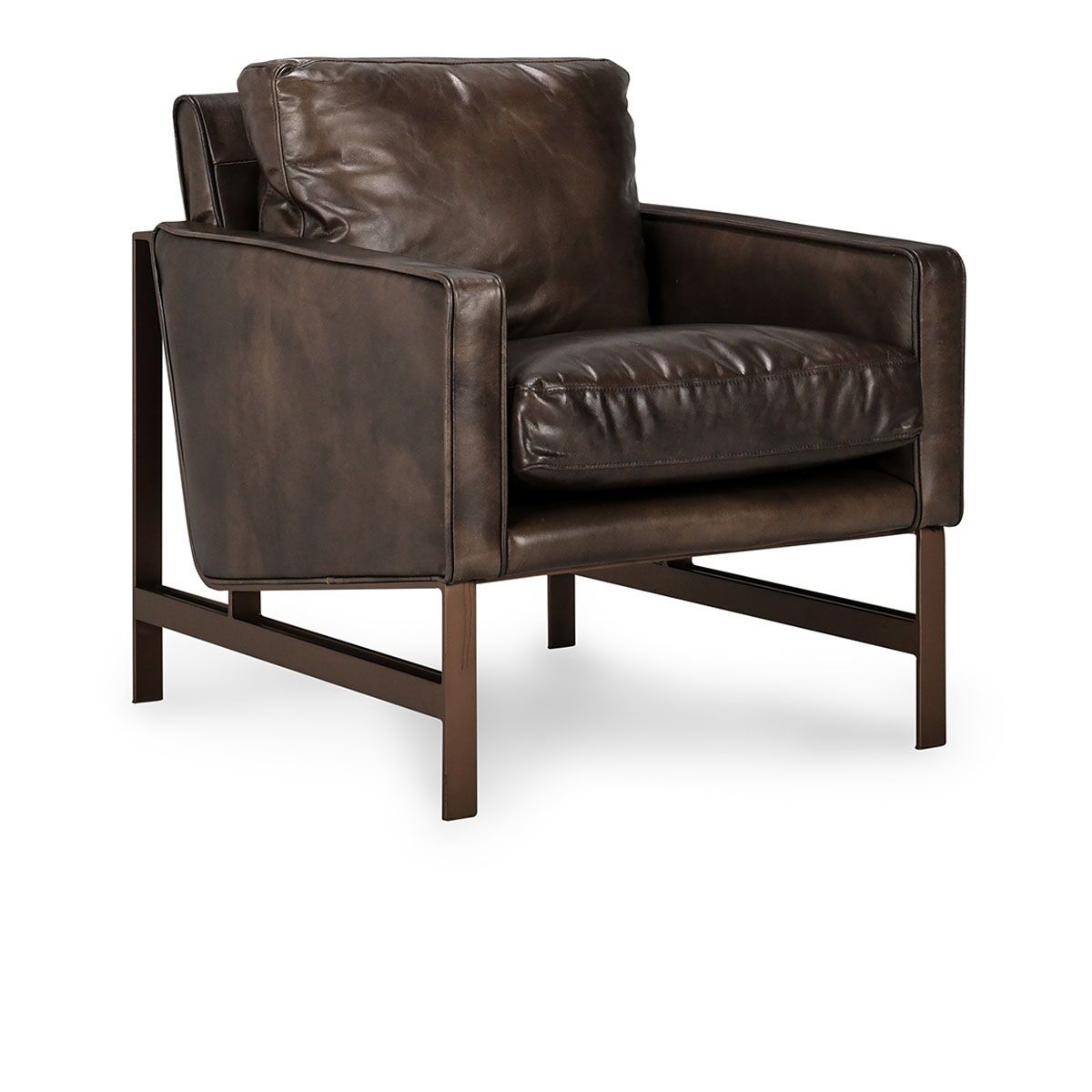 Chazzie - Club Chair - Brown
