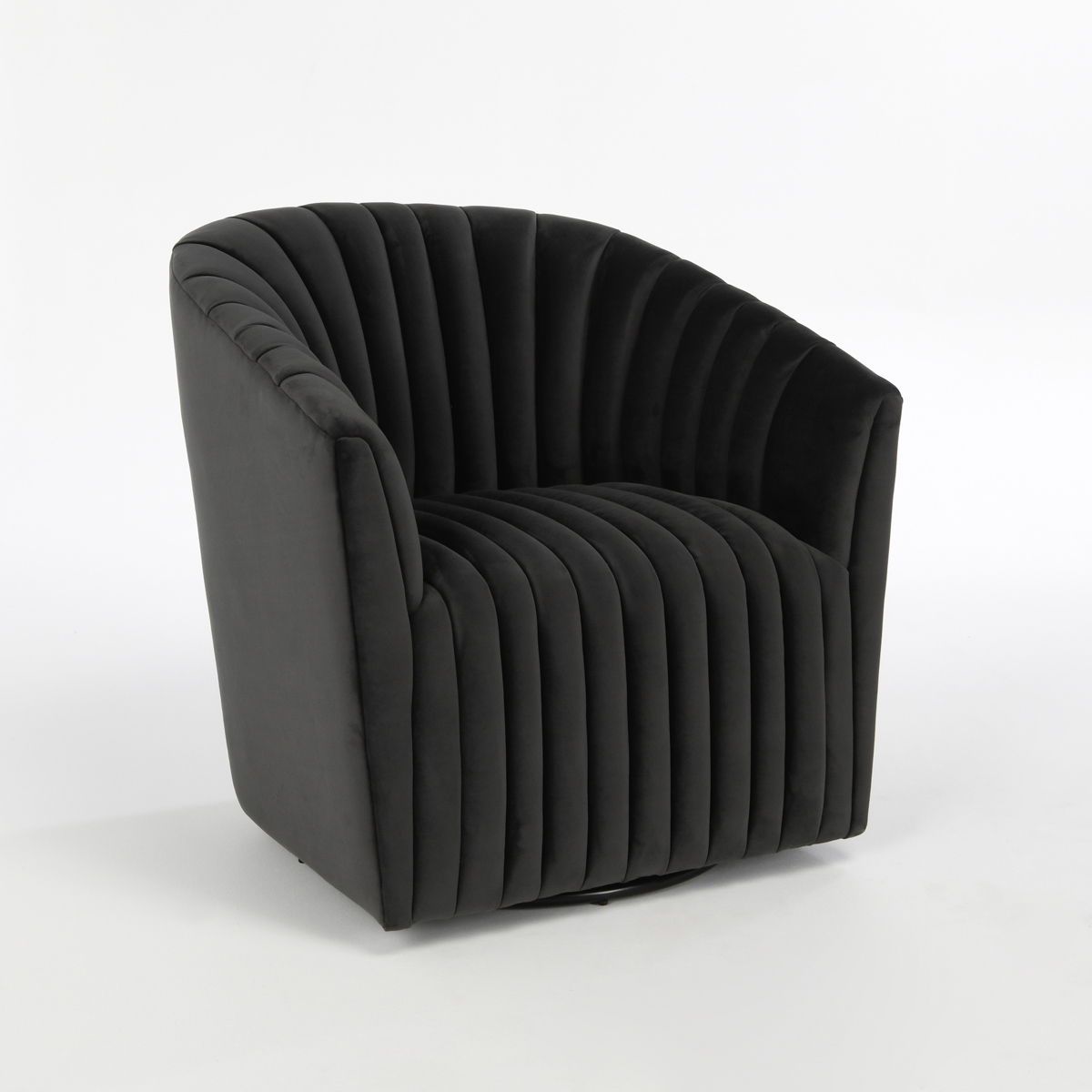 Arline - Swivel Accent Chair - Gray
