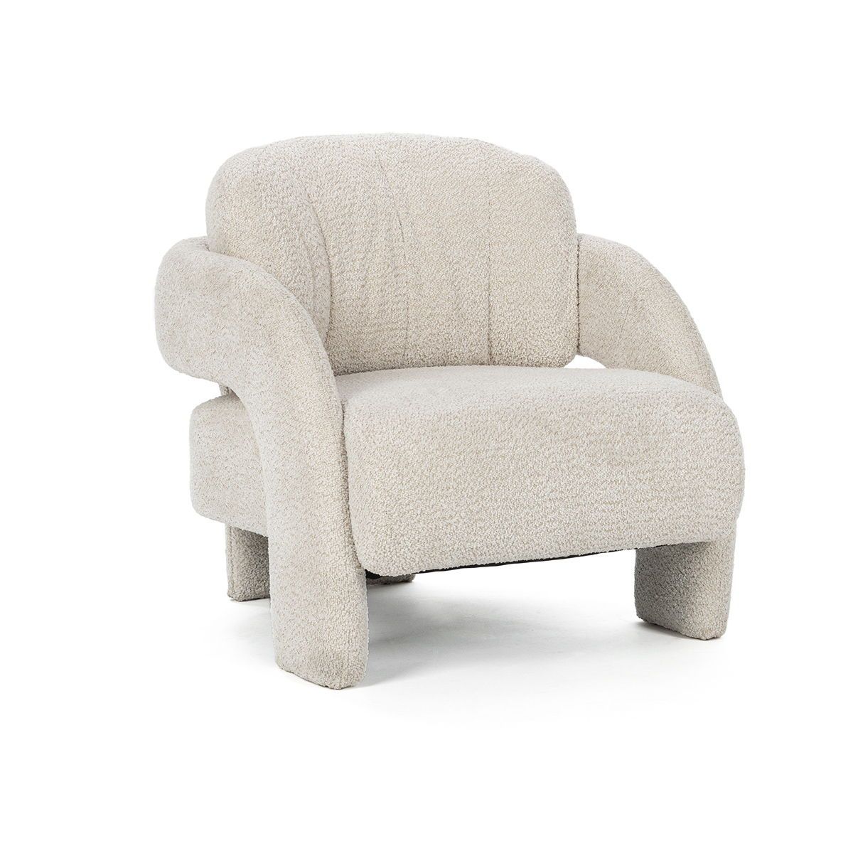 Salino - Upholstered Lounge Chair - Natural