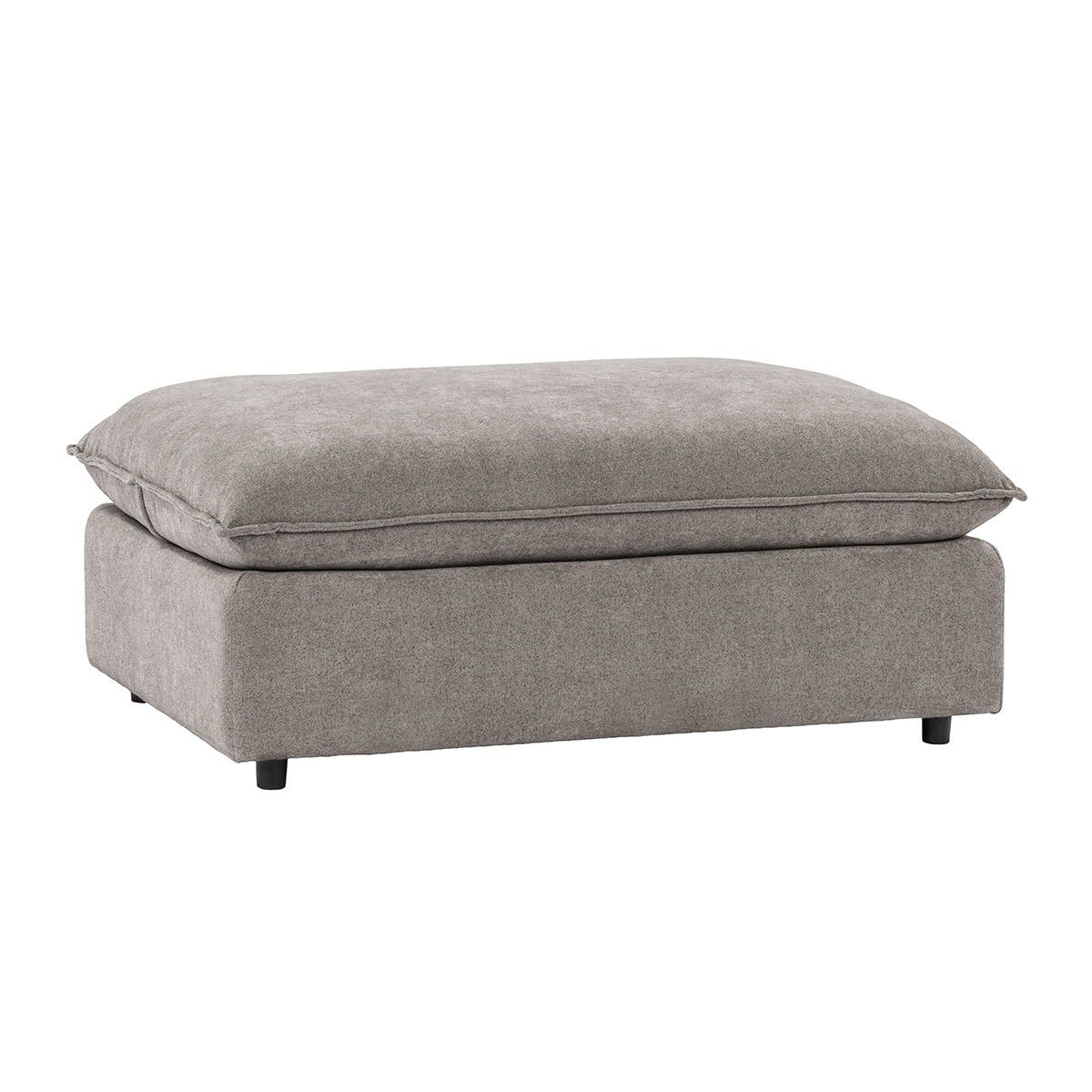 Caplan - Upholstered Ottoman - Elite Charcoal