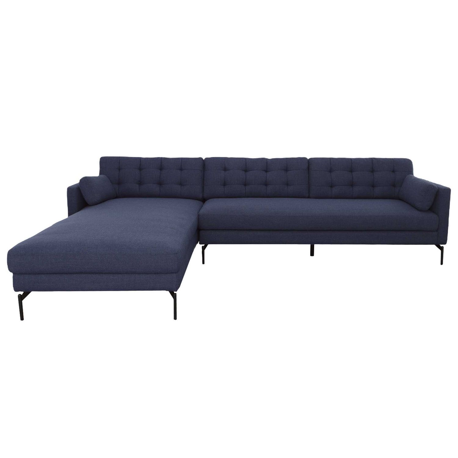 Ventura - Chaise, Left Arm Facing - Blue