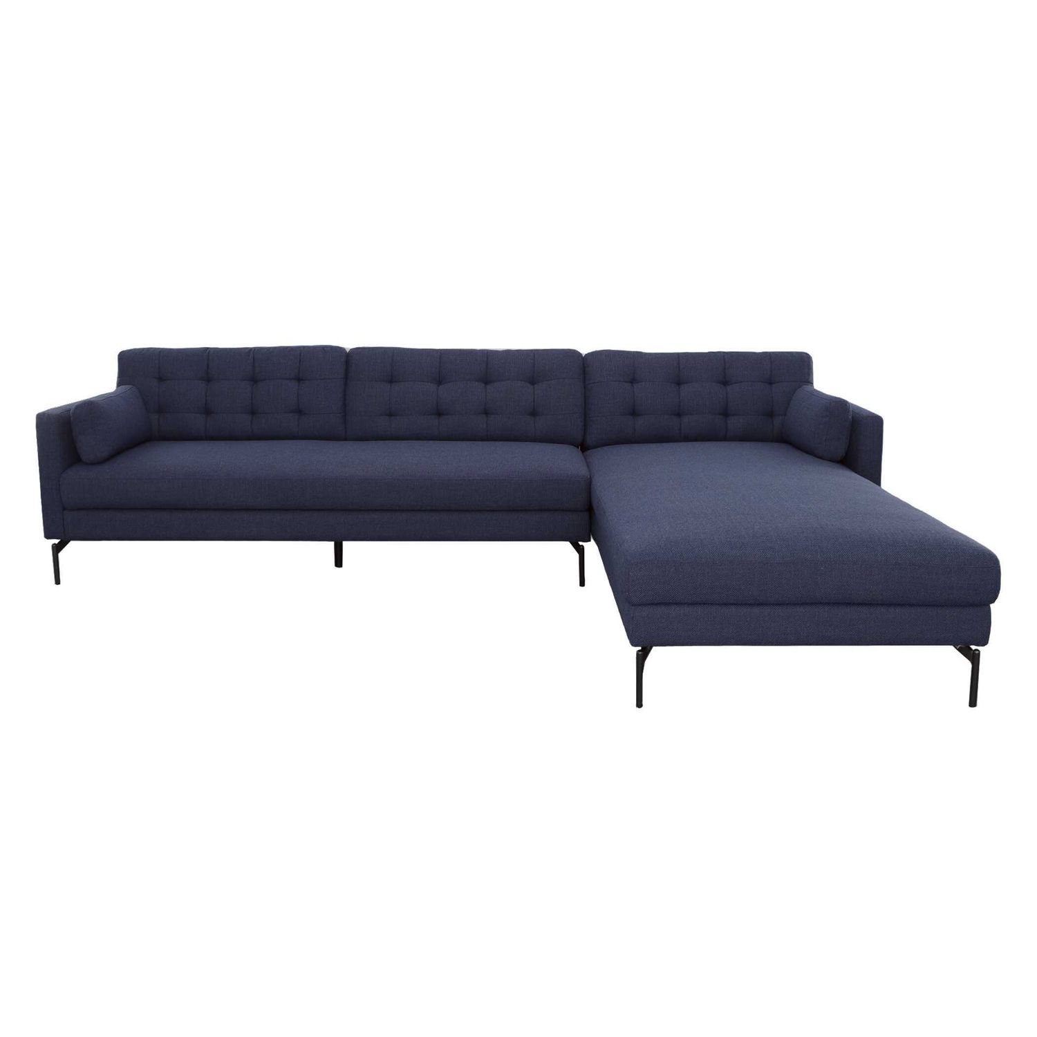 Ventura - Chaise, Right Arm Facing - Blue