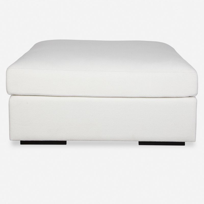Refuge - Arctic White Sofa Ottoman