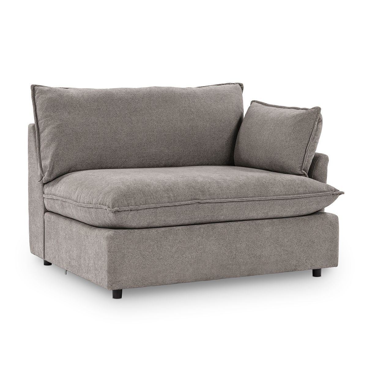 Caplan - Upholstered RAF Chair - Elite Charcoal