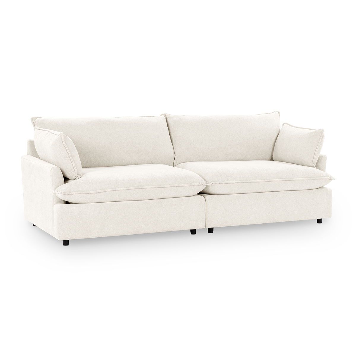 Caplan - Upholstered 2 Piece Modular Sectional - Elite Ivory