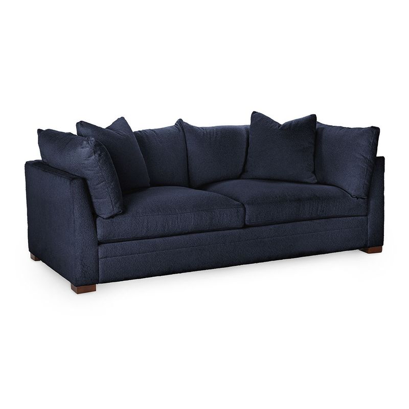 Audrey - Upholstered Sofa - Rise Navy
