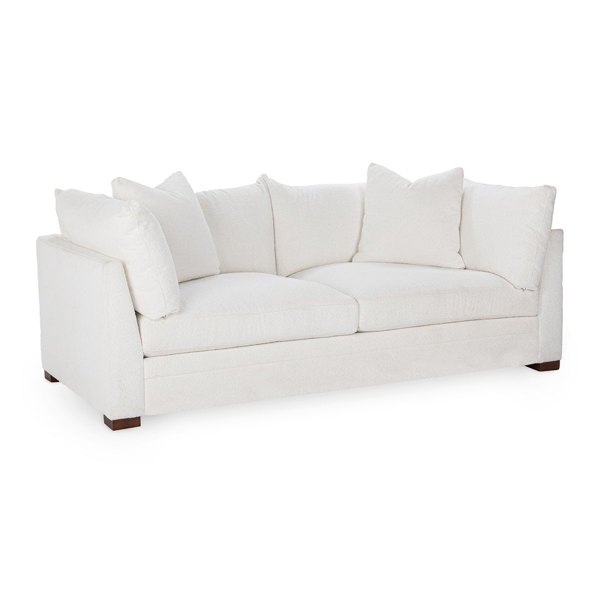Audrey - Upholstered Sofa - Rise White