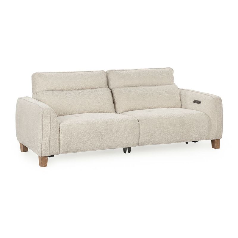 Conway - 2 Piece Power Recliner Sofa - Ivory