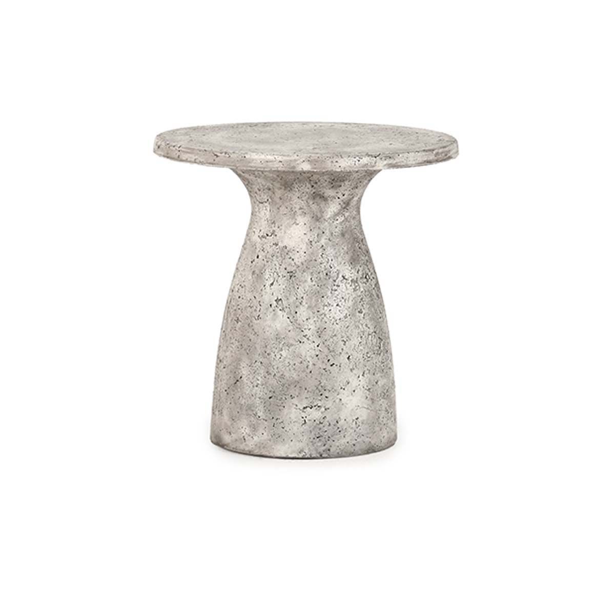 Collins - 16" Outdoor Accent Table - Light Gray