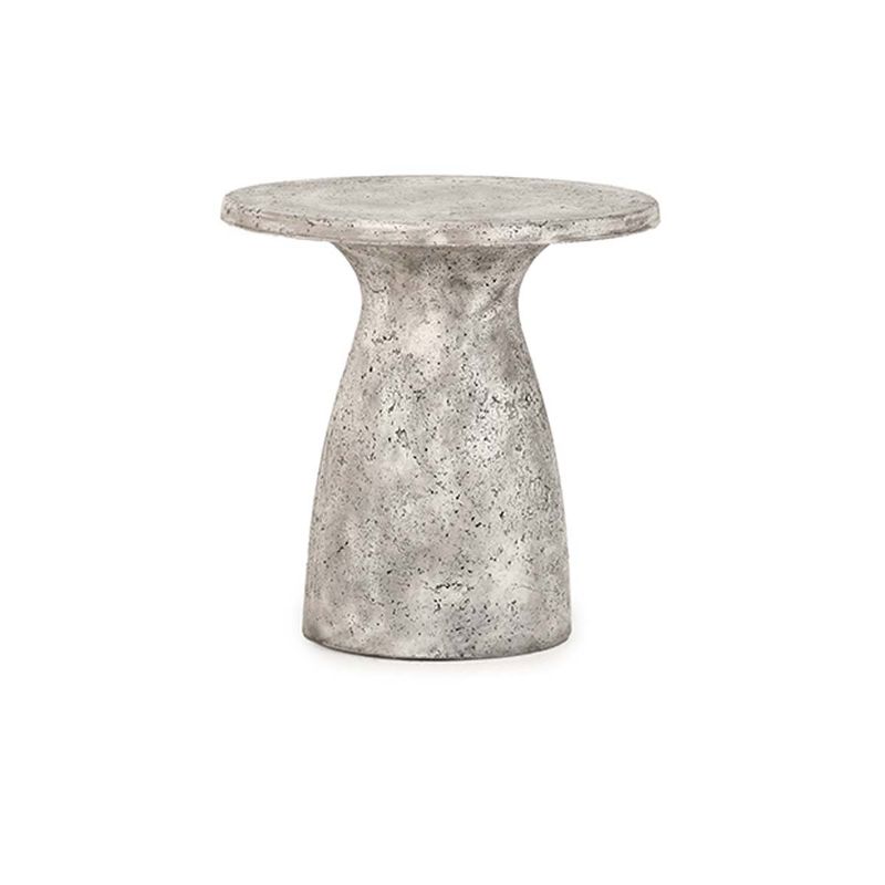 Collins - 16" Outdoor Accent Table - Light Gray