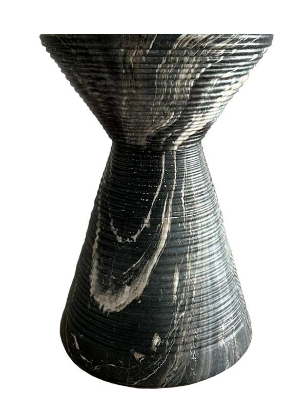 Fern - Outdoor Accent Table - Black