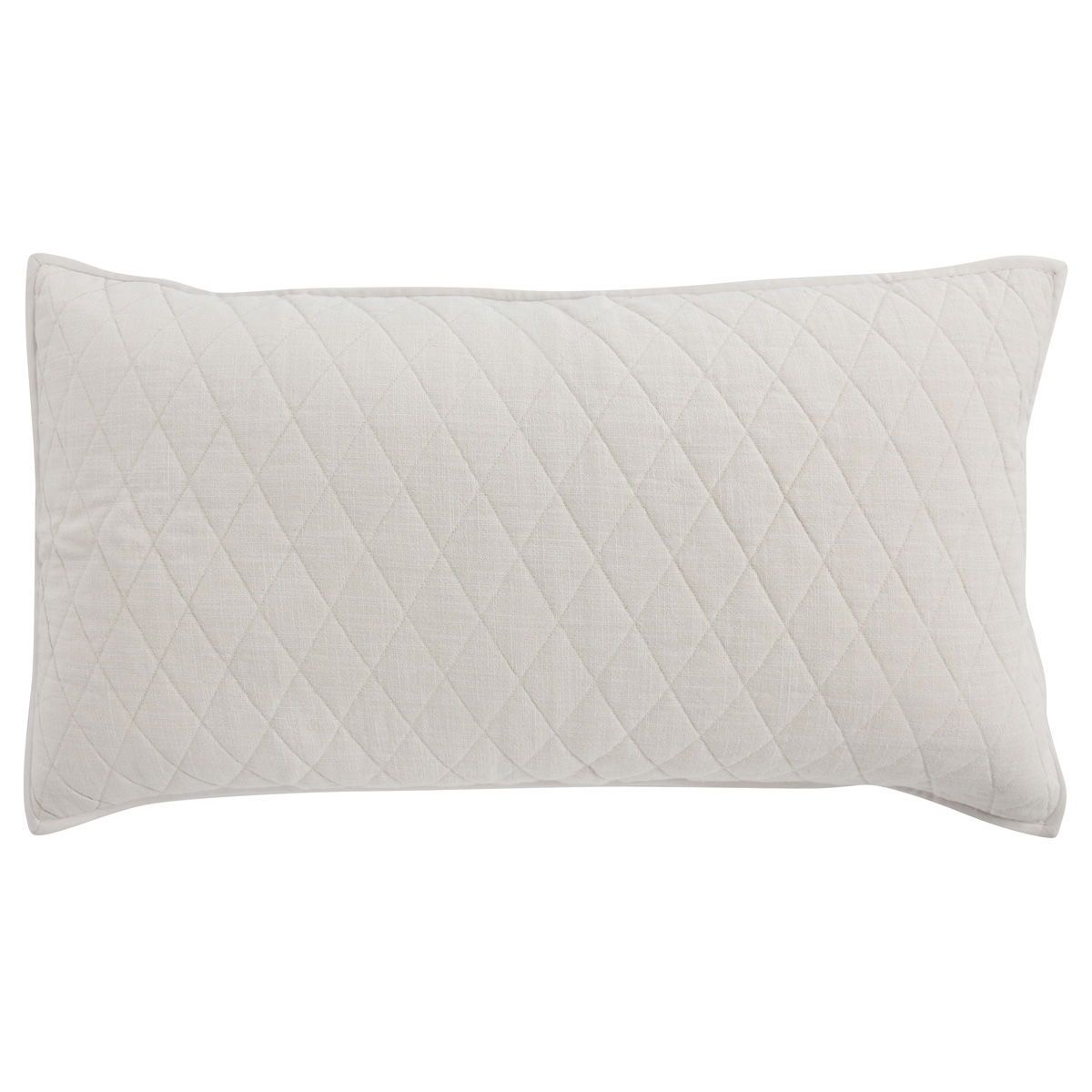 Lana And Vintage Lana - Wool King Sham - Ivory