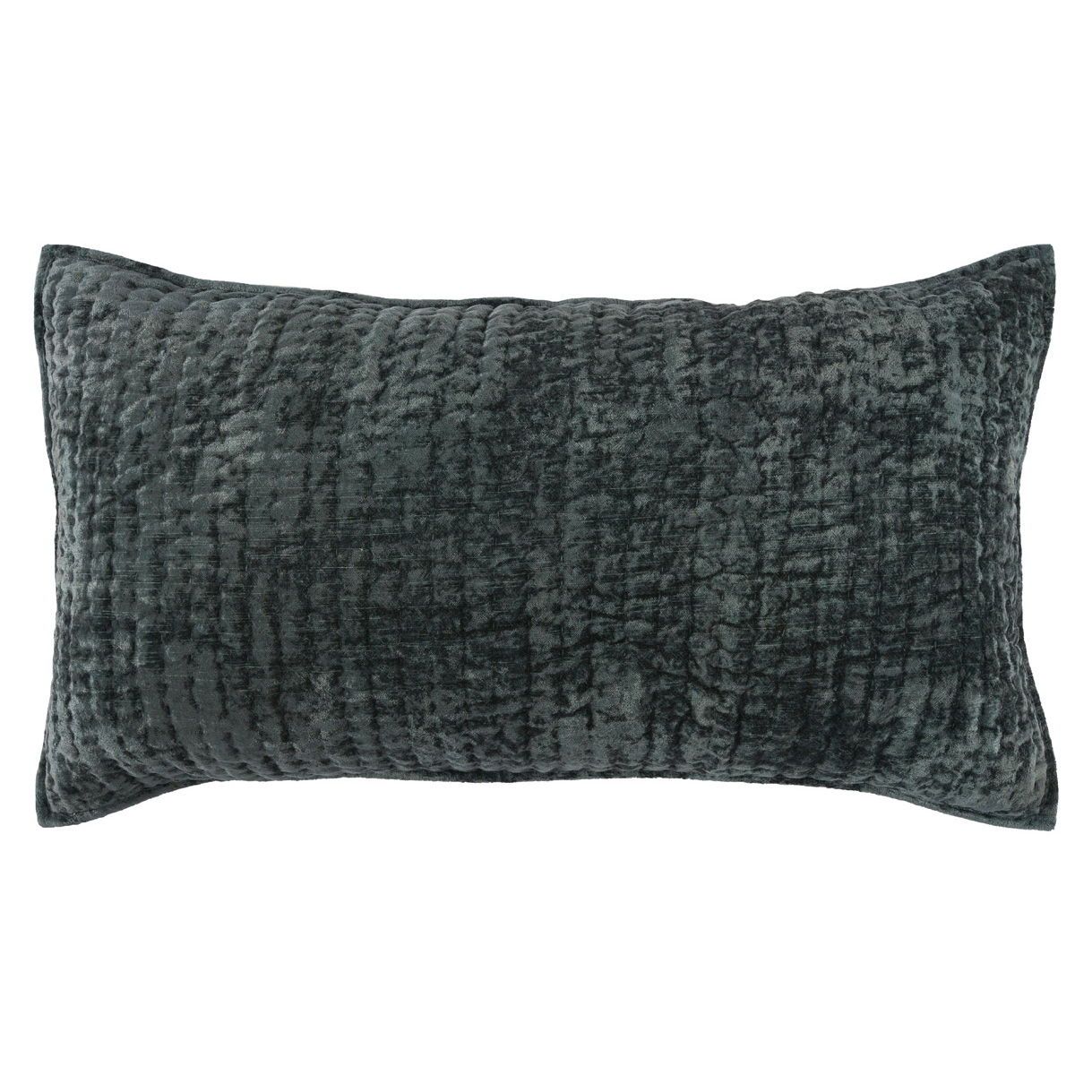 Bari - Velvet King Sham - Bay Green