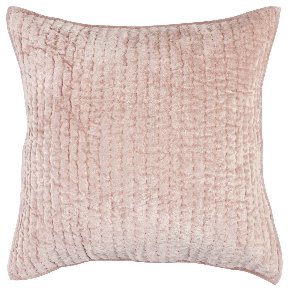 Bari - Velvet Euro Sham - Bliss Pink