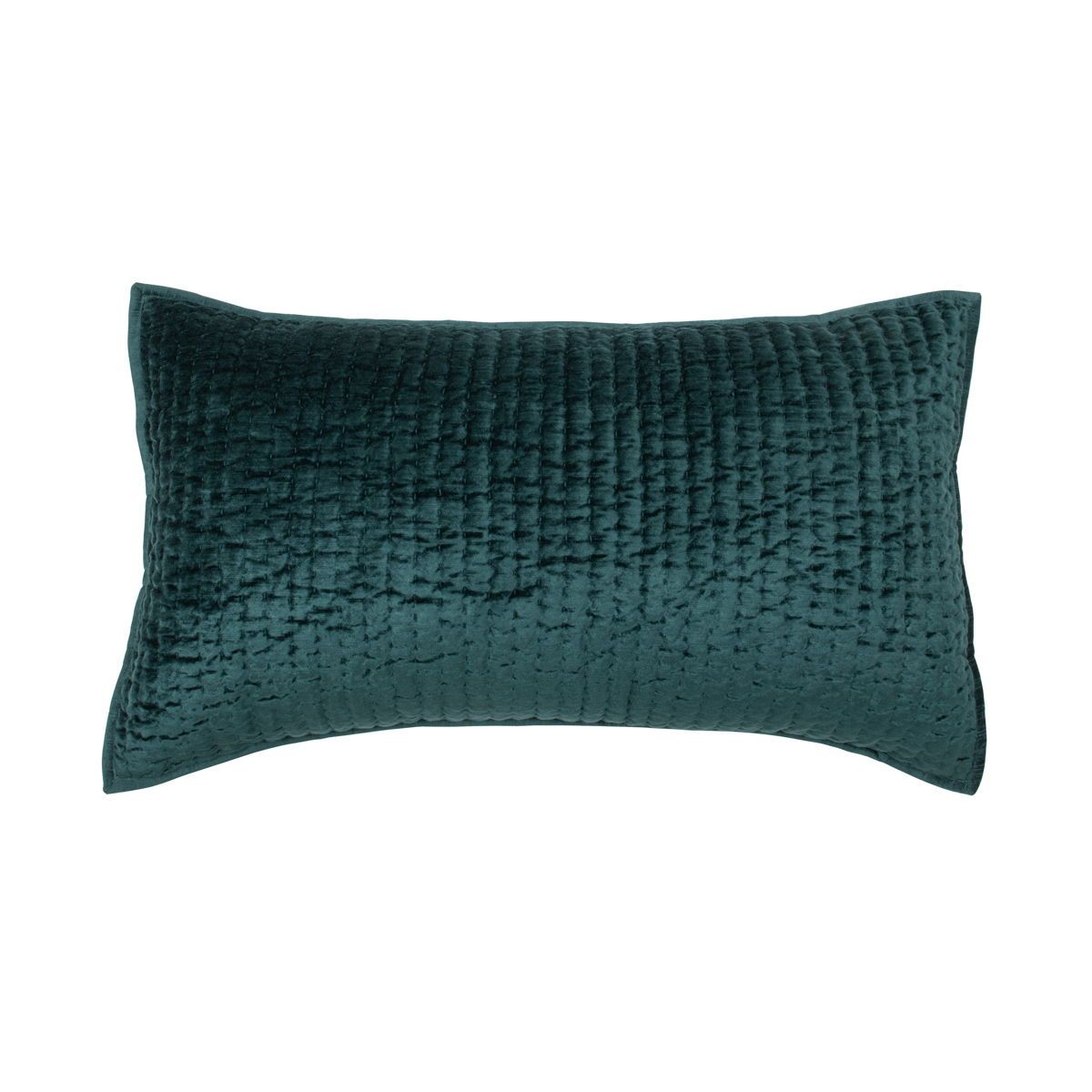 Bari - Velvet King Sham - Emerald
