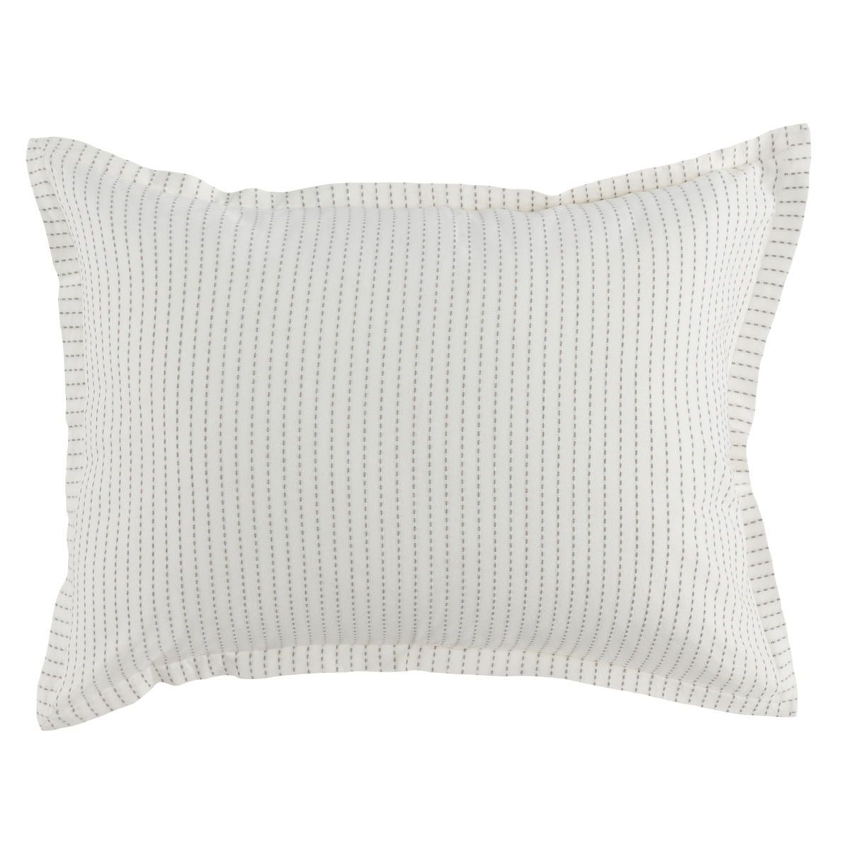 Karina - Standard Sham - Ivory Gray