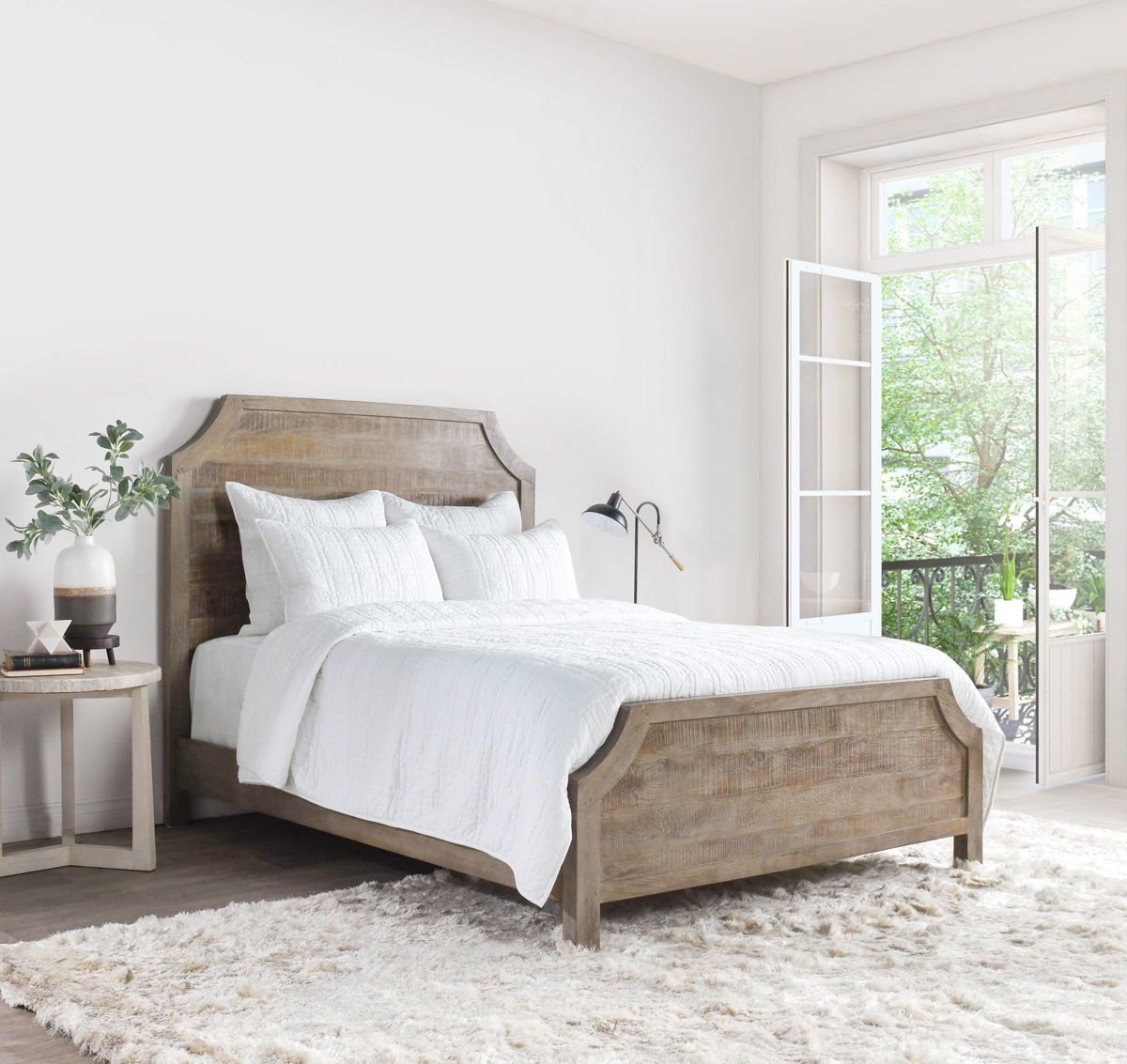 Carly - 3 Piece Queen Quilt Set With Silvadur - White