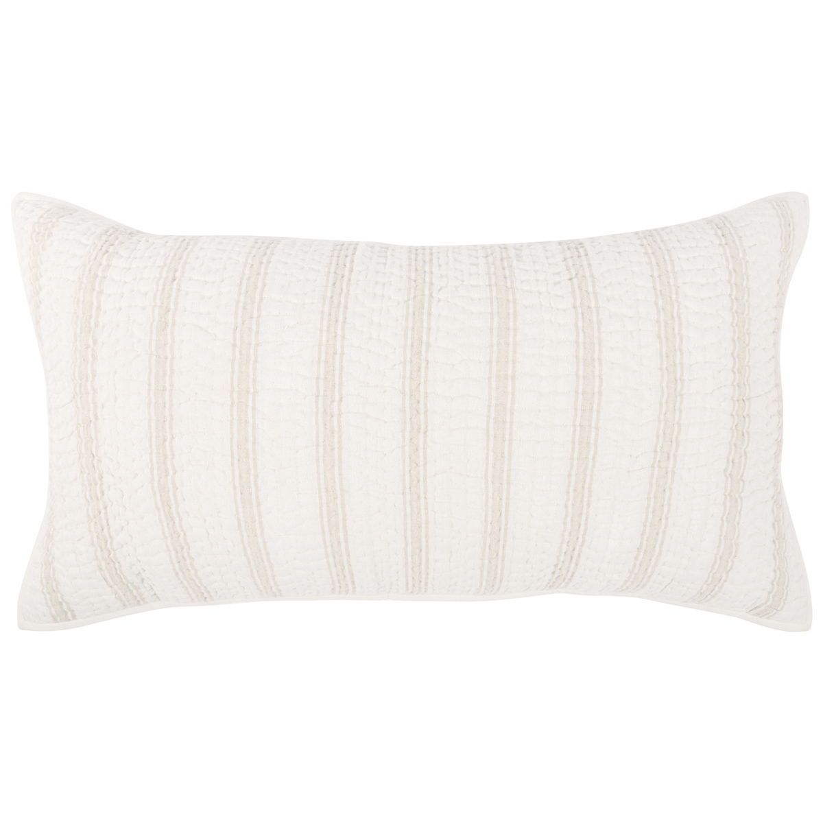 Abram - Cotton Linen King Sham - Eggshell