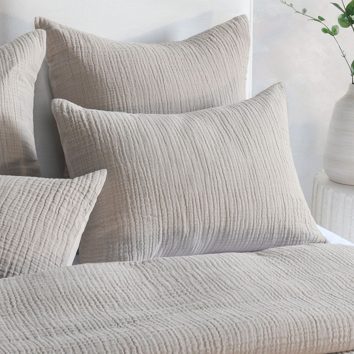 Cardiff - Standard Sham - Natural