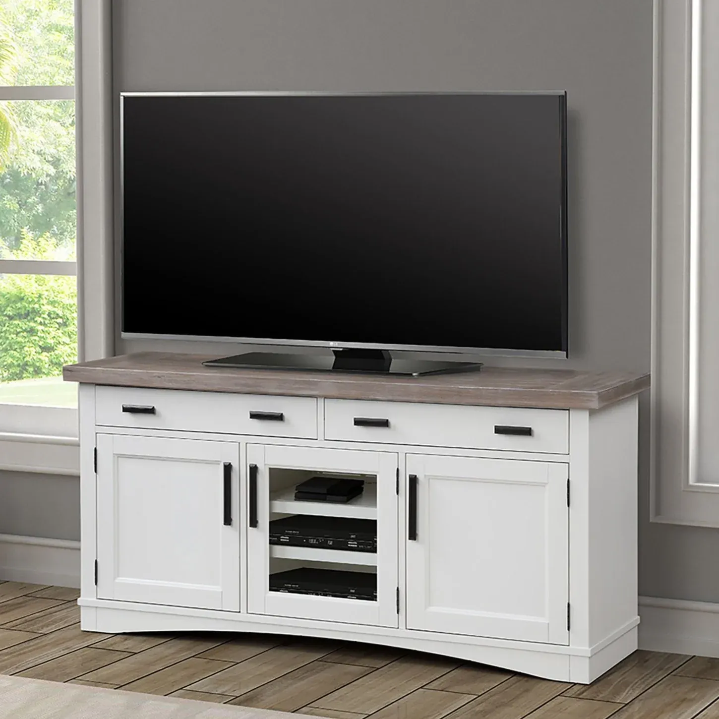 Americana Modern - TV Console (63") - Cotton