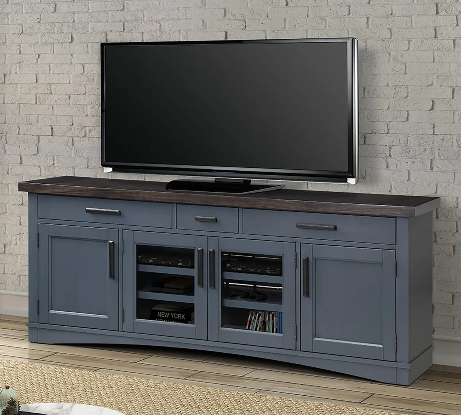 Americana Modern - TV Console (76") - Denim